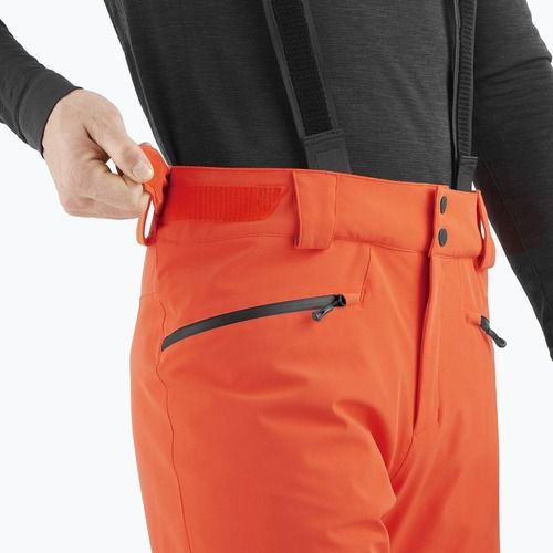 Pantaloni de schi pentru bărbați Salomon Edge cherry tomato