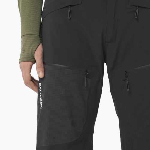 Pantaloni de schi pentru bărbați Salomon Spectral deep black