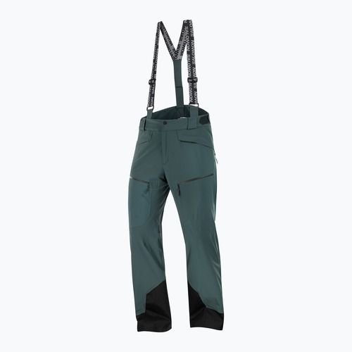 Pantaloni de schi pentru bărbați Salomon Spectral green gables