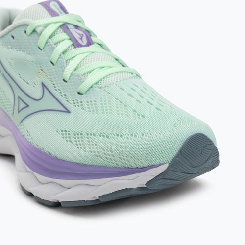 Încălțăminte de alergare pentru femei Mizuno Wave Serene neo mint/paisley purple/citadel