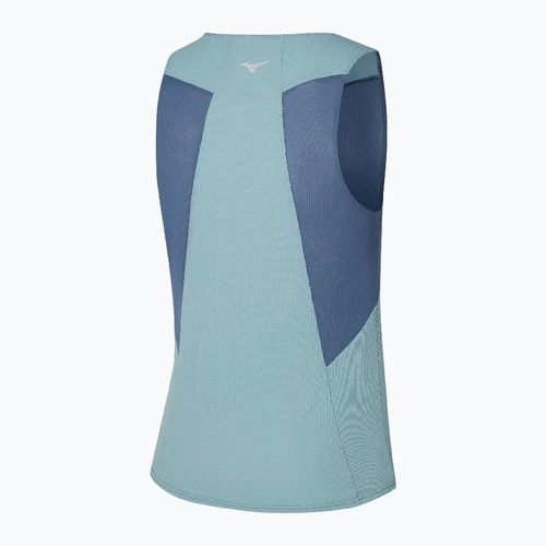 Tricou de alergare pentru bărbați Mizuno DryAeroFlow Tank vintage indigo
