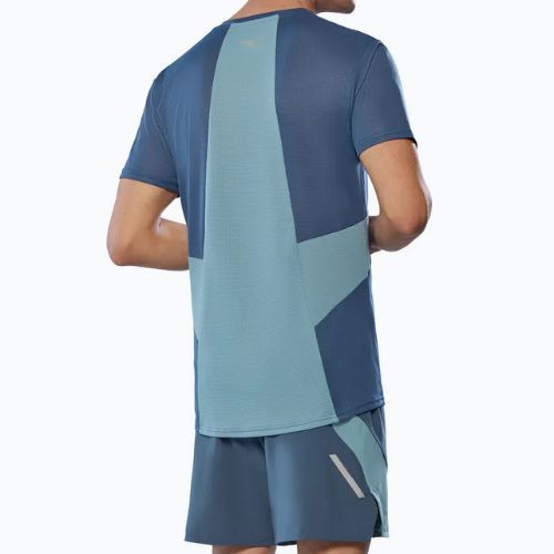 Tricou de alergare pentru bărbați Mizuno DryAeroFlow Tee vintage indigo