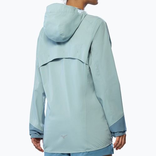 Geacă de alergare pentru femei Mizuno Waterproof 20K ER cloud blue