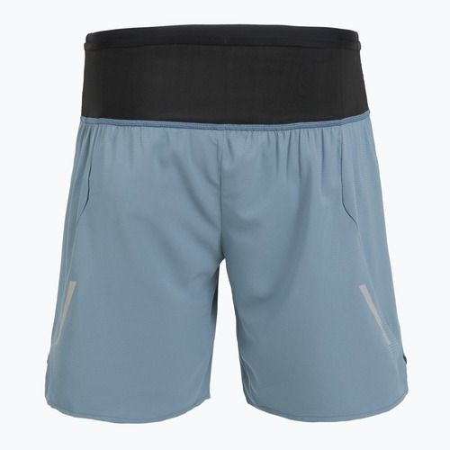 Pantaloni scurți de alergare pentru bărbați Mizuno Trail ER 2IN1 citadel