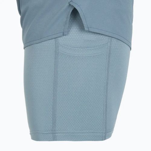 Pantaloni scurți de alergare pentru bărbați Mizuno Trail ER 2IN1 citadel