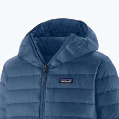 Geacă de puf pentru bărbați Patagonia Down Sweater Hoody clement blue