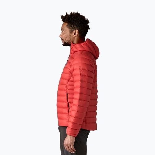 Geacă de puf pentru bărbați Patagonia Down Sweater Hoody amanita red