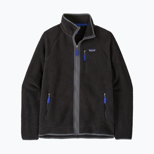 Bluză de drumeție pentru bărbați Patagonia Retro Pile  black w/forge grey