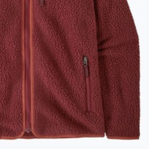 Hanorac pentru femei Patagonia Retro Pile Hoody sequoia red