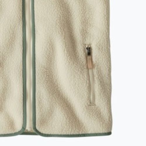 Vesta pentru femei  Patagonia Retro Pile natural cu ellwood green