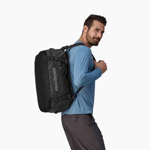 Geantă de voiaj Patagonia Black Hole Duffel 40 l negru/negru