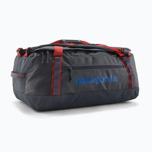 Geantă de voiaj Patagonia Black Hole Duffel 55 l smolder blue/amanita red