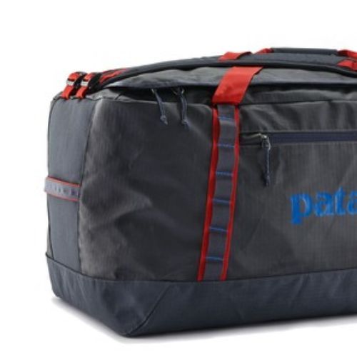 Geantă de voiaj Patagonia Black Hole Duffel 100 l smolder blue/amanita red