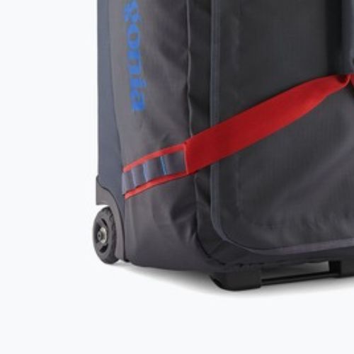 Geantă de voiaj Patagonia Black Hole Wheeled Duffel 70 l smolder blue/amanita red