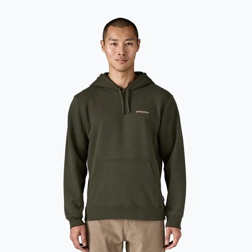 Bluză pentru bărbați Patagonia Boardshort Logo Uprisal Hoody basin green