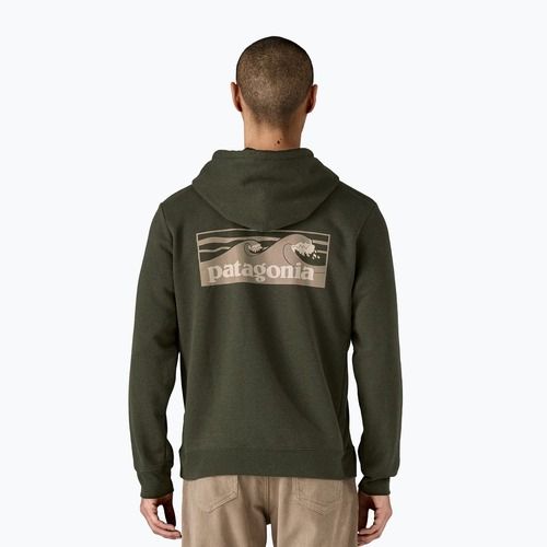Bluză pentru bărbați Patagonia Boardshort Logo Uprisal Hoody basin green