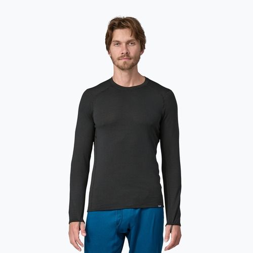Longsleeve termoactiv pentru bărbați Patagonia Cap Termal Weight Crew black