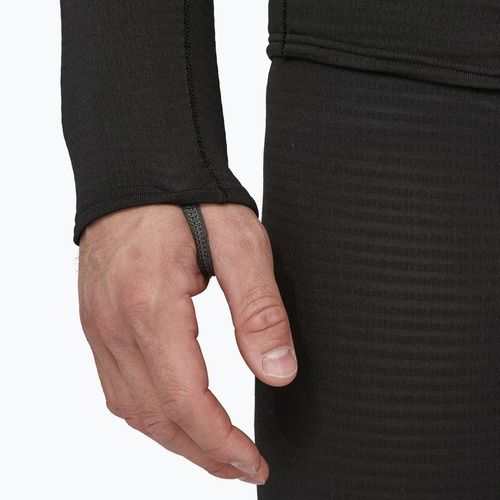 Bluză pentru bărbați Patagonia Cap Termal Weight Zip Neck black