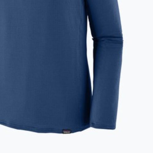 Bluză pentru bărbați Patagonia Cap Termal Weight Zip Neck clement blue
