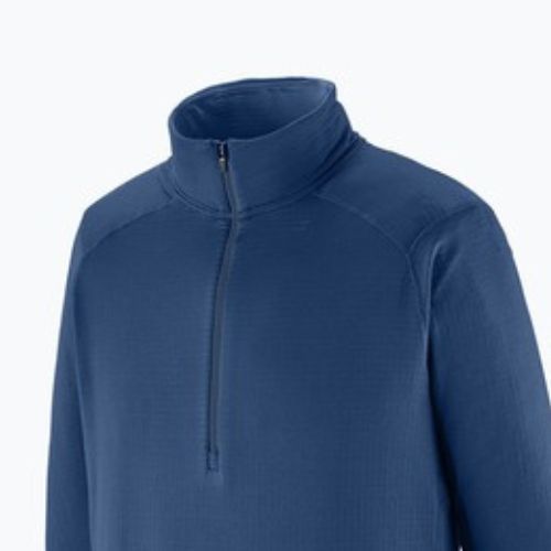 Bluză pentru bărbați Patagonia Cap Termal Weight Zip Neck clement blue