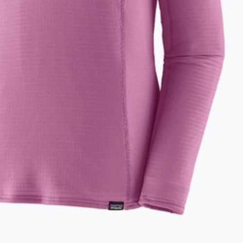 Bluză pentru femei Patagonia Cap Termal Weight Zip Neck brisk purple