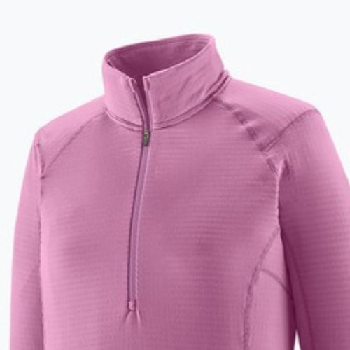 Bluză pentru femei Patagonia Cap Termal Weight Zip Neck brisk purple