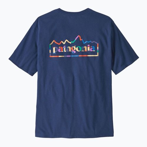 Tricou pentru bărbați Patagonia Unity Fitz Responsibili clement blue