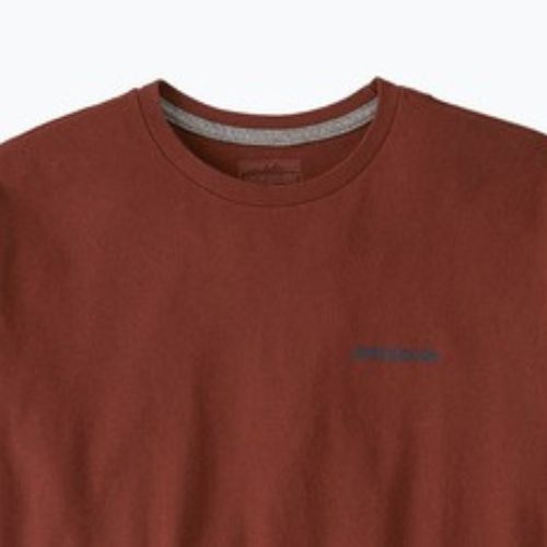 Tricou pentru bărbați Patagonia Fitz Roy Icon Responsibili-Tee dried vanilla