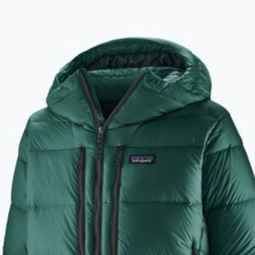 Geacă de puf pentru bărbați Patagonia Fitz Roy Down Hoody cascade green