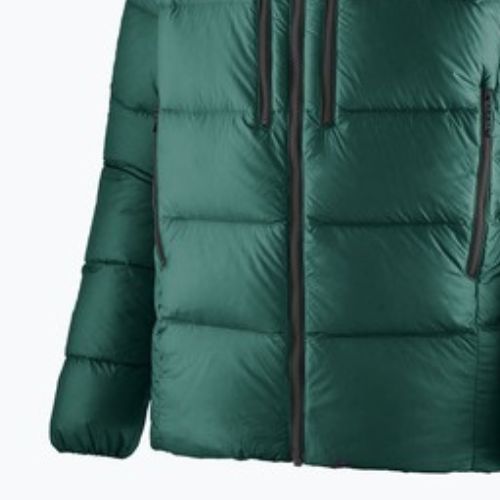 Geacă de puf pentru bărbați Patagonia Fitz Roy Down Hoody cascade green