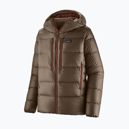 Geacă de puf pentru bărbați Patagonia Fitz Roy Down Hoody marlow brown