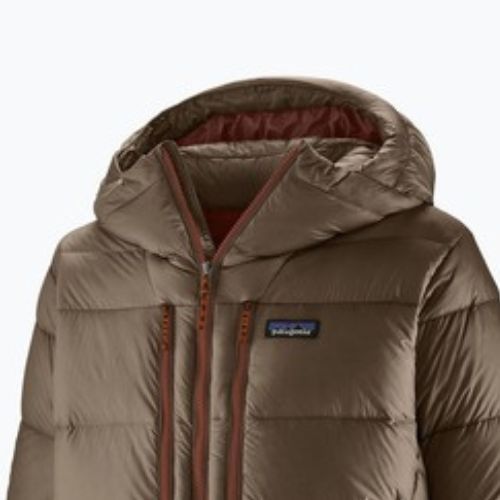 Geacă de puf pentru bărbați Patagonia Fitz Roy Down Hoody marlow brown