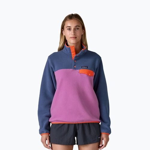 Bluză de trekking pentru femei Patagonia LW Synch Snap-T P / O brisk purple