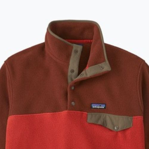 Bluză de trekking pentru bărbați Patagonia LW Synch Snap-T P / O amanita red