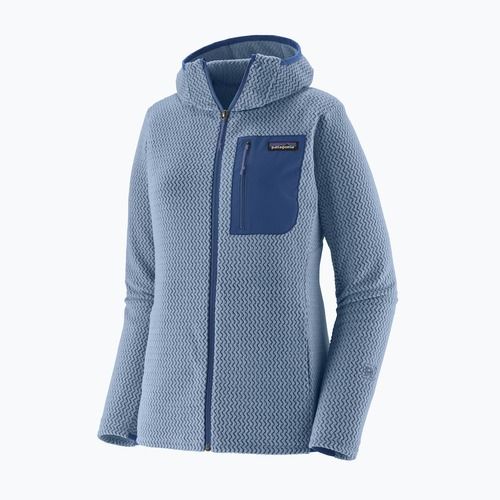 Bluză pentru femei Patagonia R1 Air Full-Zip Hoody barnacle blue