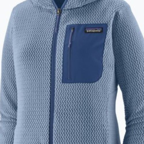 Bluză pentru femei Patagonia R1 Air Full-Zip Hoody barnacle blue