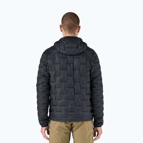 Geacă de puf pentru bărbați Patagonia Micro Puff Hoody black