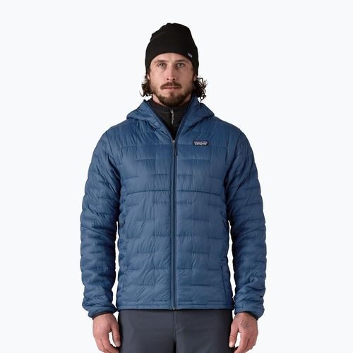 Geacă de puf pentru bărbați Patagonia Micro Puff Hoody clement blue