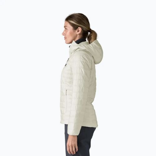 Geacă de puf pentru femei Patagonia Nano Puff Hoody birch white
