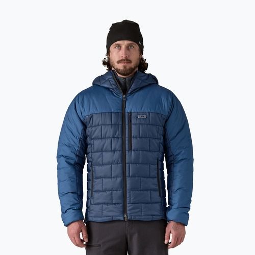Geacă de puf pentru bărbați Patagonia Hi-Loft Nano Puff Hoody clement blue