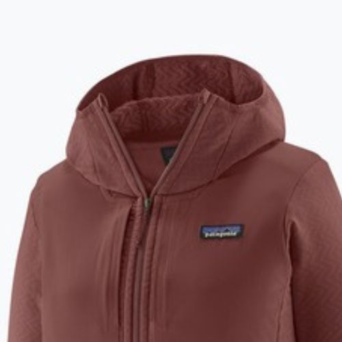 Geacă softshell pentru femei Patagonia R2 CrossStrata Hoody dark ruby