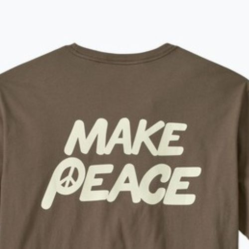Tricou pentru bărbați Patagonia Balance Organic peace seeds / marlow brown