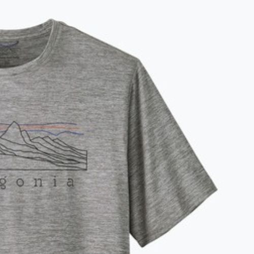 Tricou pentru bărbați Patagonia Cap Cool Daily Graphic Shirt stratapeaks / feather grey