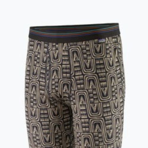 Pantaloni termoactivi pentru bărbați Patagonia Cap Mid Weight Bottoms flow/sunken blue
