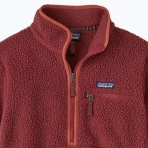 Bluză pentru femei Patagonia Retro Pile Marsupial sequoia red
