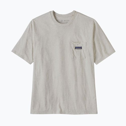 Tricou pentru bărbați Patagonia Daily Pocket Tee birch white