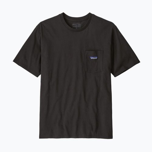 Tricou pentru bărbați Patagonia Daily Pocket Tee black