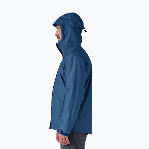 Geacă de ploaie pentru bărbați Patagonia Torrentshell 3L Rain clement blue