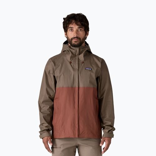 Geacă de ploaie pentru bărbați Patagonia Torrentshell 3L Rain marlow brown