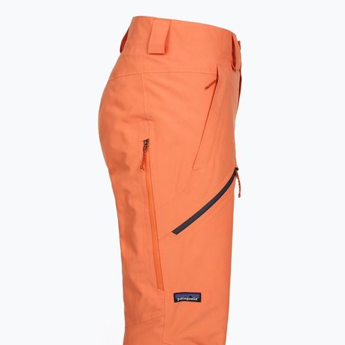 Pantaloni de schi pentru femei Patagonia Insulated Powder Town orange peel